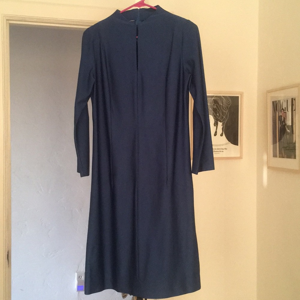 Vintage blue formal dress